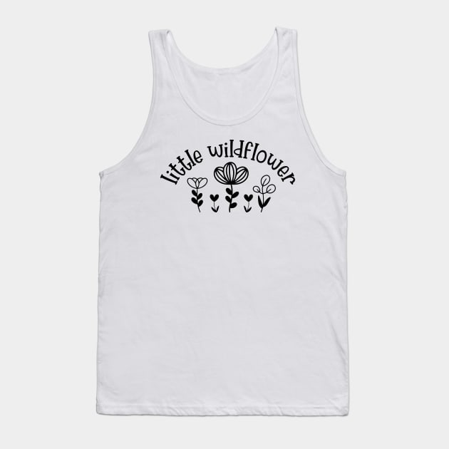 Little Wildflower Flower Tank Top by styleandlife